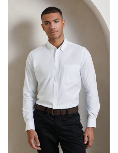 P-PR234-Chemise Oxford à manches longues Supreme Homme